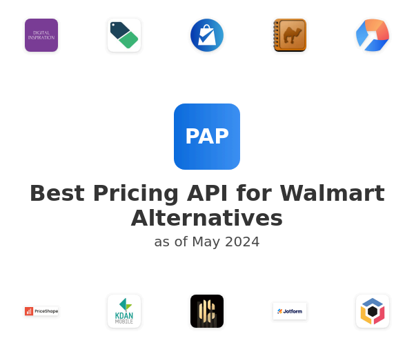Best Pricing API for Walmart Alternatives