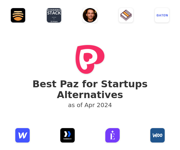Best Paz for Startups Alternatives
