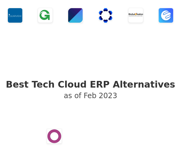 Best Tech Cloud ERP Alternatives