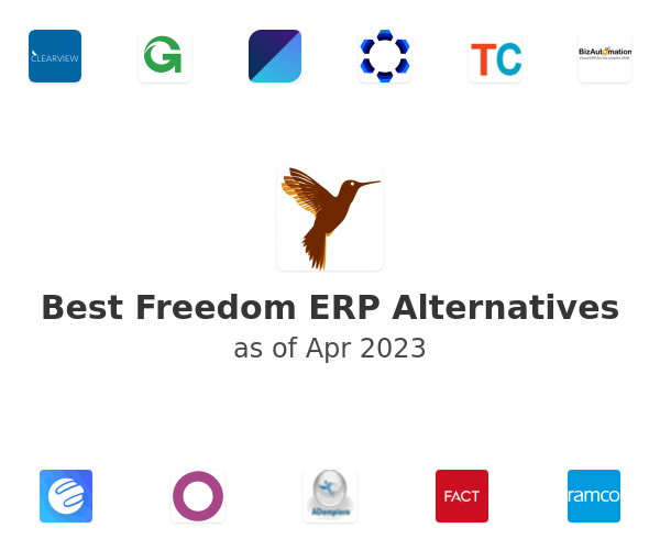 Best Freedom ERP Alternatives