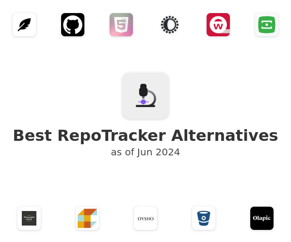 Best RepoTracker Alternatives