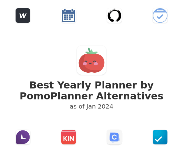 Best Yearly Planner by PomoPlanner Alternatives