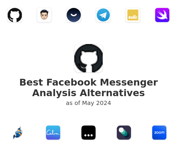 Best Facebook Messenger Analysis Alternatives