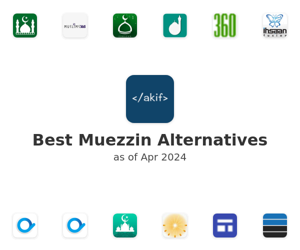Best Muezzin Alternatives