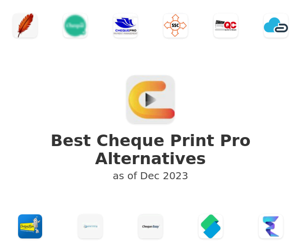 Best Cheque Print Pro Alternatives