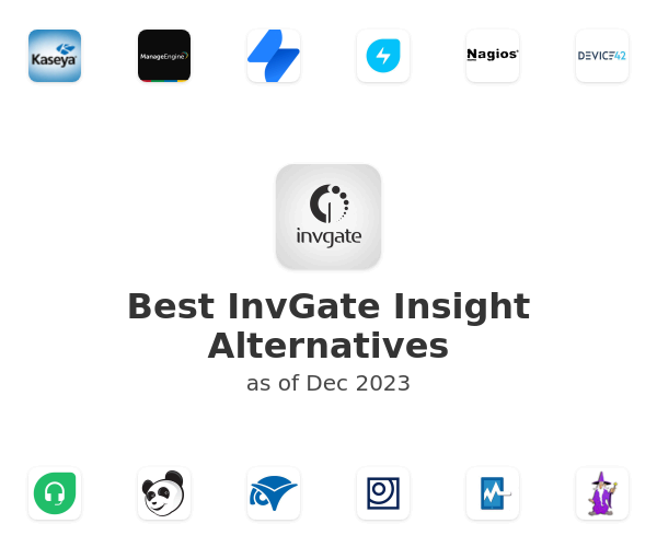 Best InvGate Insight Alternatives