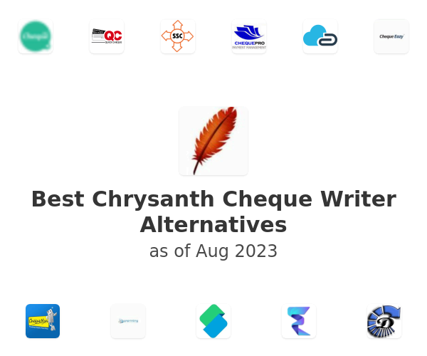 Best Chrysanth Cheque Writer Alternatives