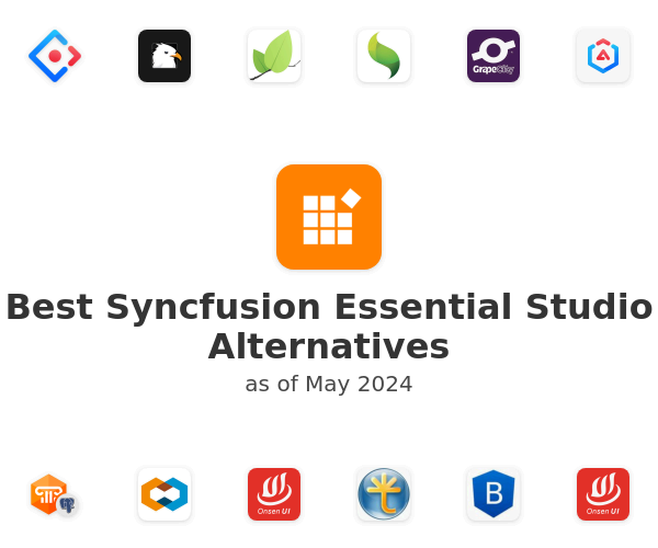 Best Syncfusion Essential Studio Alternatives