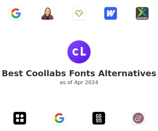 Best Coollabs Fonts Alternatives