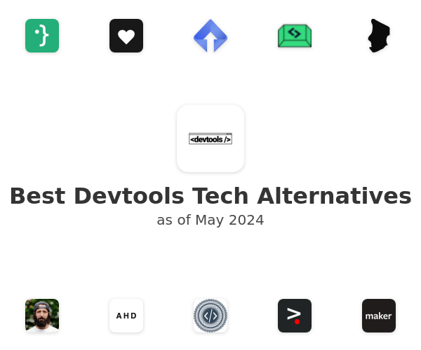 Best Devtools Tech Alternatives