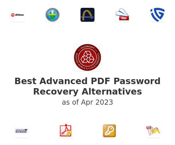 Best Advanced PDF Password Recovery Alternatives
