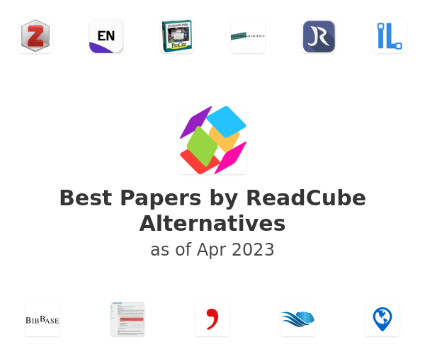 Best Papers by ReadCube Alternatives
