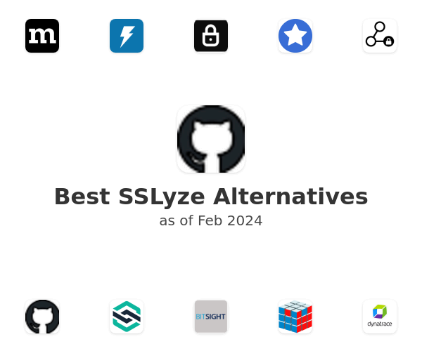Best SSLyze Alternatives