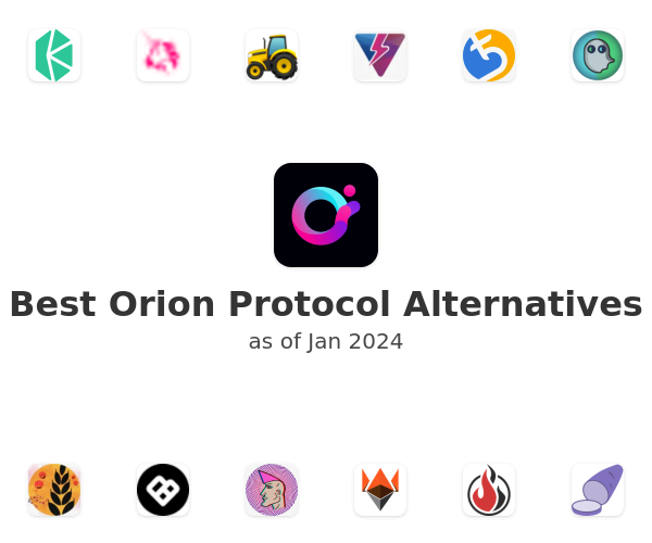 Best Orion Protocol Alternatives