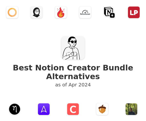 Best Notion Creator Bundle Alternatives