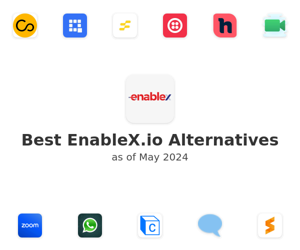 Best EnableX.io Alternatives