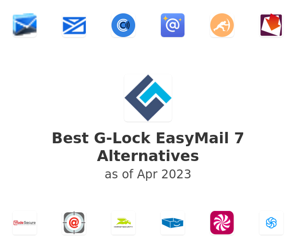Best G-Lock EasyMail 7 Alternatives
