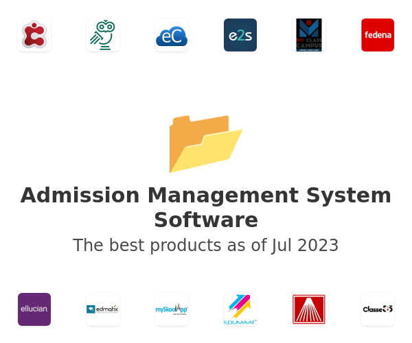 The best Admission Management System products