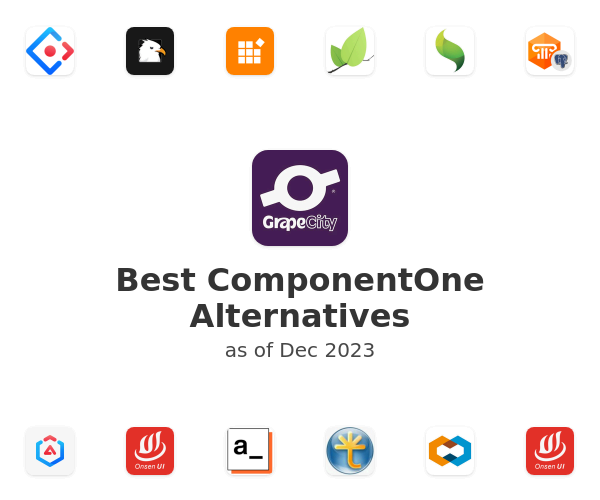 Best ComponentOne Alternatives