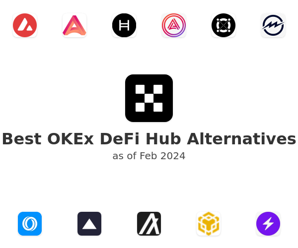 Best OKEx DeFi Hub Alternatives