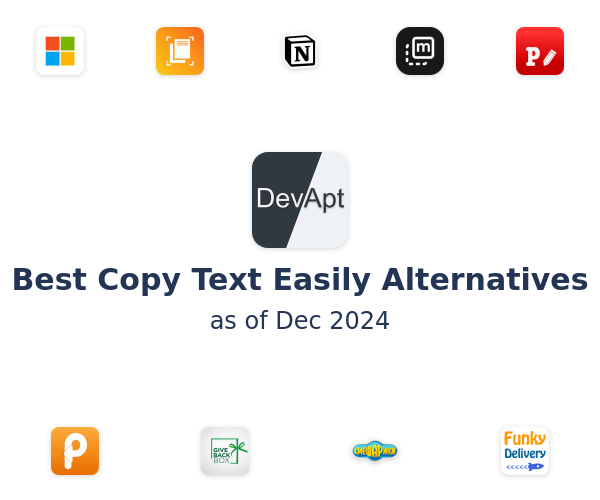 Best Copy Text Easily Alternatives