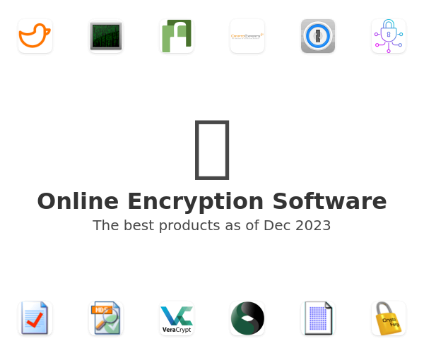 The best Online Encryption products