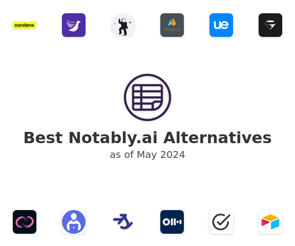 Best Notably.ai Alternatives