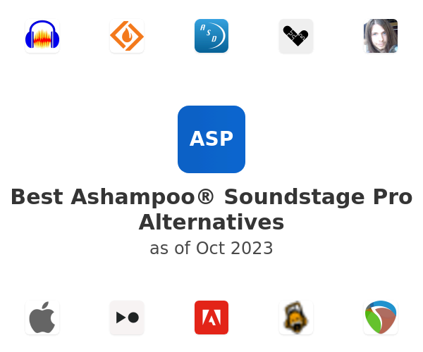 Best Ashampoo®  Soundstage Pro Alternatives