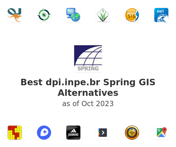 Best dpi.inpe.br Spring GIS Alternatives