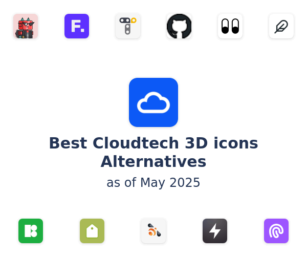 Best Cloudtech 3D icons Alternatives
