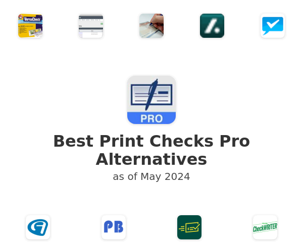 Best Print Checks Pro Alternatives