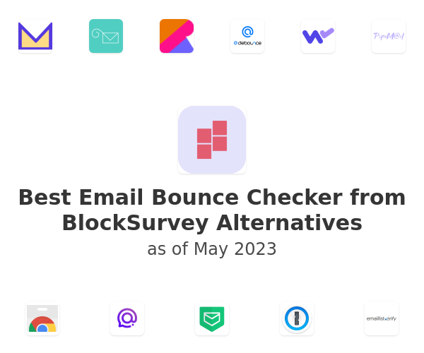 Best Email Bounce Checker from BlockSurvey Alternatives