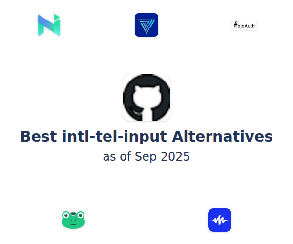 Best intl-tel-input Alternatives