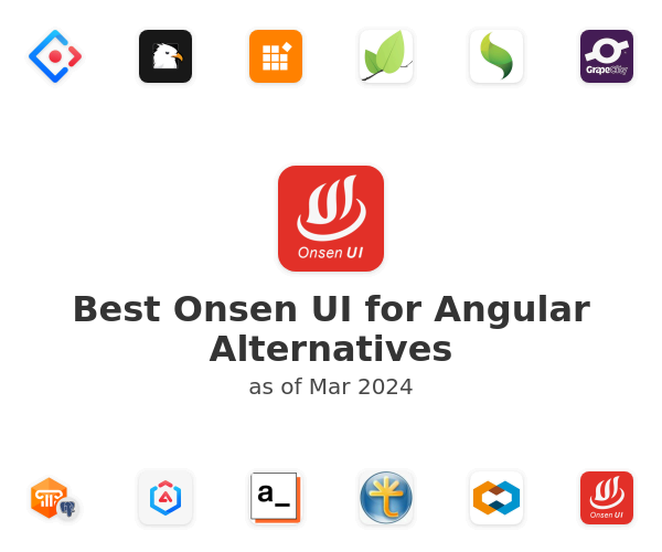 Best Onsen UI for Angular Alternatives