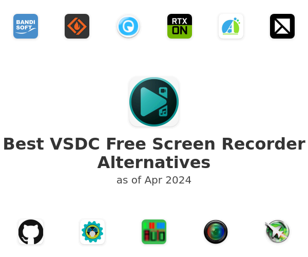 Best VSDC Free Screen Recorder Alternatives