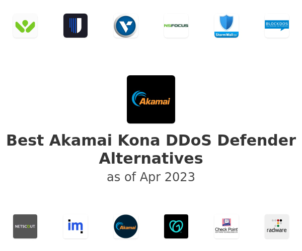 Best Akamai Kona DDoS Defender Alternatives