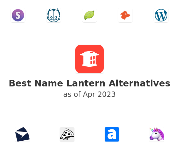 Best Name Lantern Alternatives