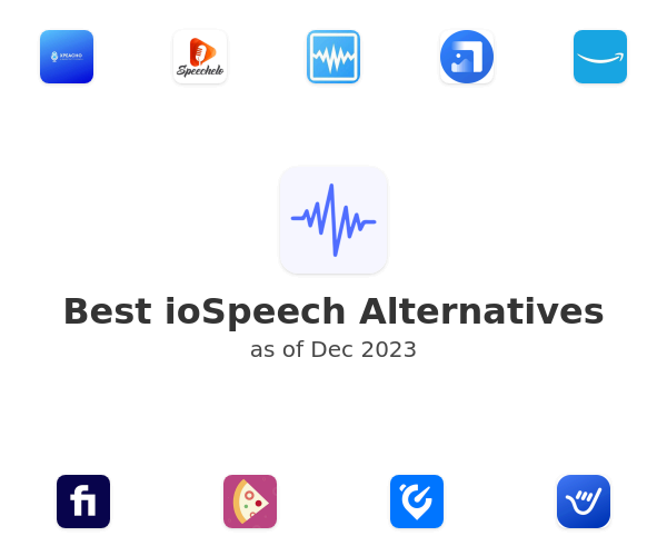 Best ioSpeech Alternatives
