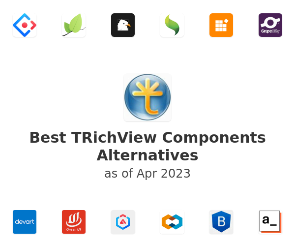 Best TRichView Components Alternatives