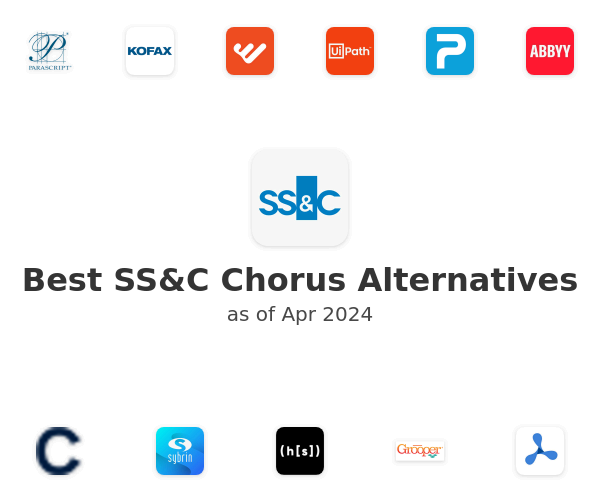 Best SS&C Chorus Alternatives