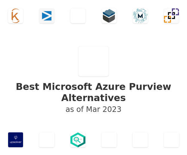 Best Microsoft Azure Purview Alternatives