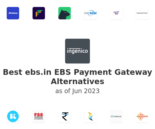 Best ebs.in EBS Payment Gateway Alternatives