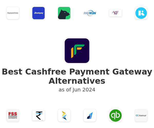 Best Cashfree Payment Gateway Alternatives