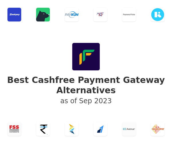 Best Cashfree Payment Gateway Alternatives