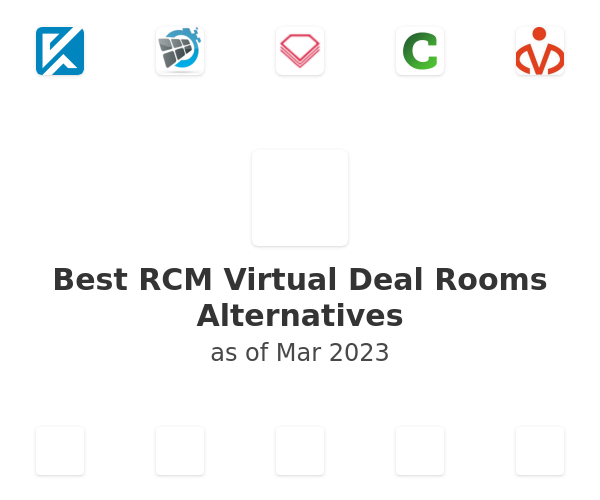Best RCM Virtual Deal Rooms Alternatives