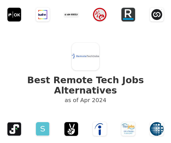 Best Remote Tech Jobs Alternatives