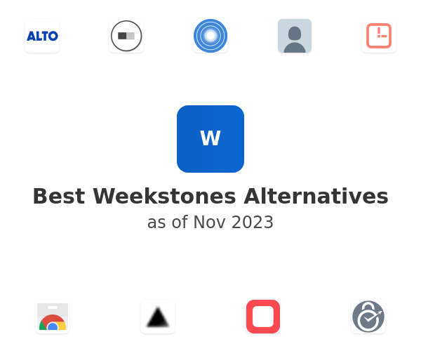 Best Weekstones Alternatives