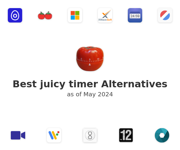Best 🍅 juicy timer. Alternatives