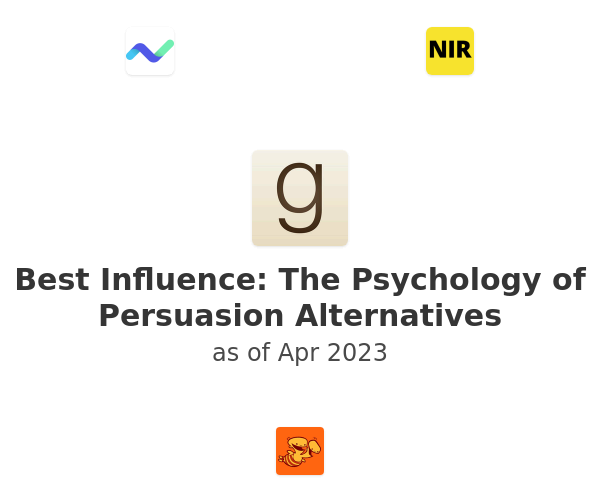 Best Influence: The Psychology of Persuasion Alternatives