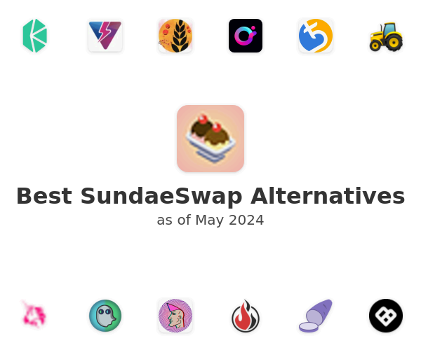 Best SundaeSwap Alternatives
